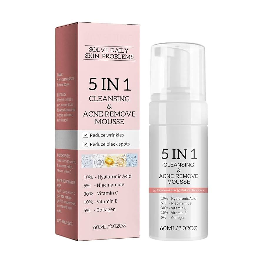 ※kan様 CELLPHYC77 FACE WASHING MOUSSE Facial Cleansing Foam,Facial Cleansing Mousse,2pcs 60ml 5 in